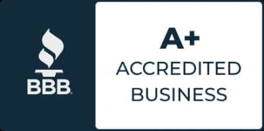 A+ accredited business certification badge