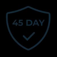 45-day risk-free trial logo